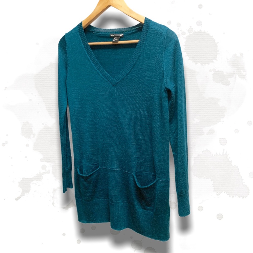 ⚡️H&M Wool Blend Comfy V-Neck Sweater